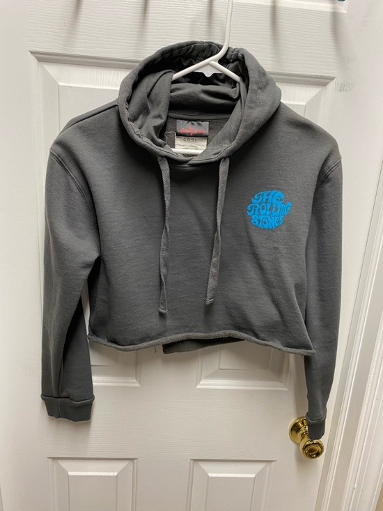 the Rolling Stones Tops - Cropped ROLLING STONES Hoodie